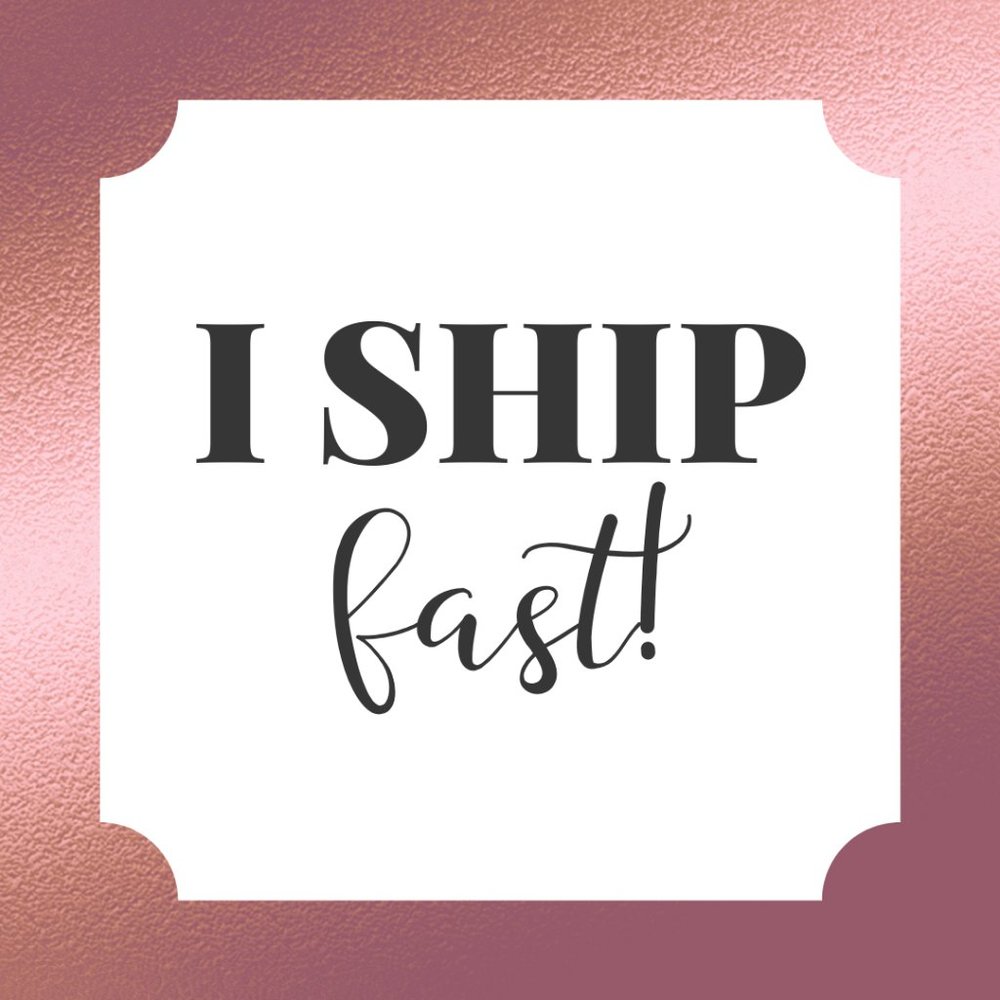 I Ship Fast!!!!